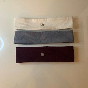 Lululemon Women’s Headbands (3) Bundle One Size